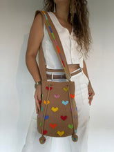 Wayuú Recamada Corazones Grande 29 x 29