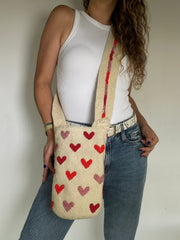 Big Bag Recamada 28 x 24 corazones