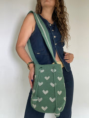 Wayuu Embroidered Hearts Large 29 x 29