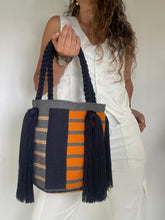 Bolso Wayuú Trenza Diseño 29 x 29