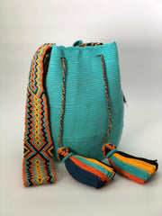 Wayuu Large Solid Color Traditional Macrame Garland 29 x 29