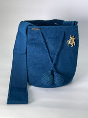 Wayuù Mediana Prendedor 23 x 21 Azul