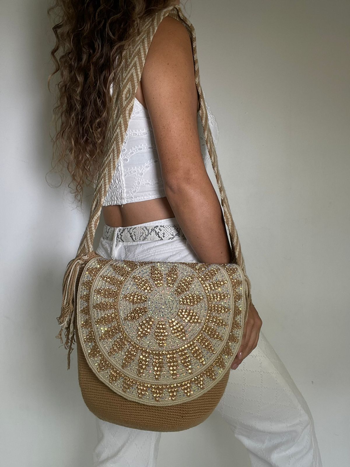 Wayuu Tapa Pedrería 29 x 29