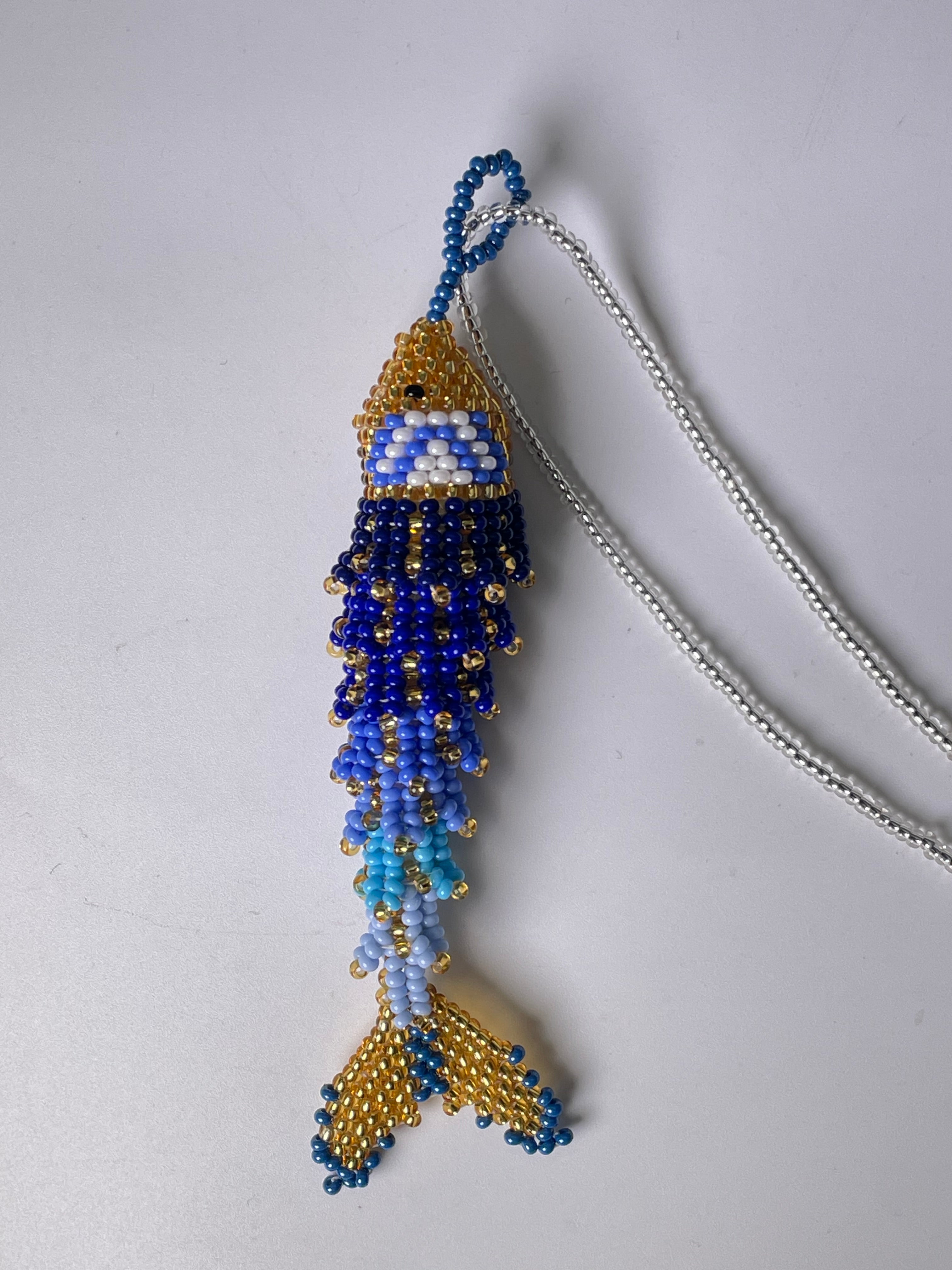 Collar Pez Macondo Mostacilla