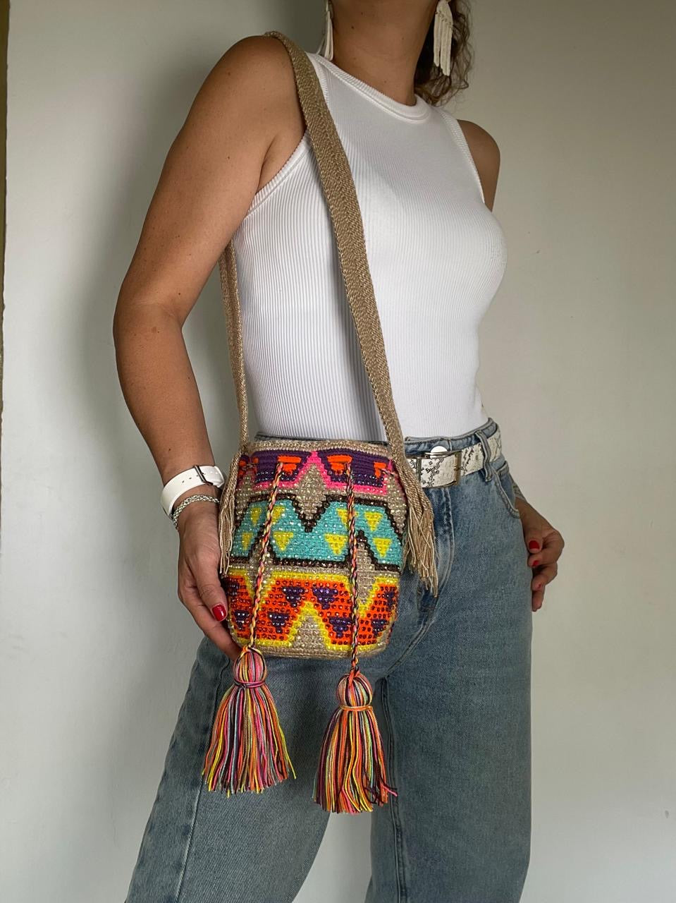 Wayuú Mini Pedrería 17x18