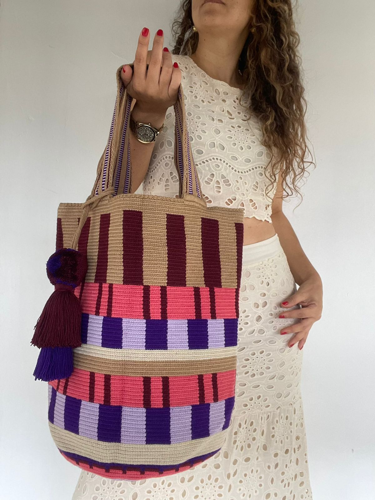 Mochilón Wayuú Premium 40 x 35