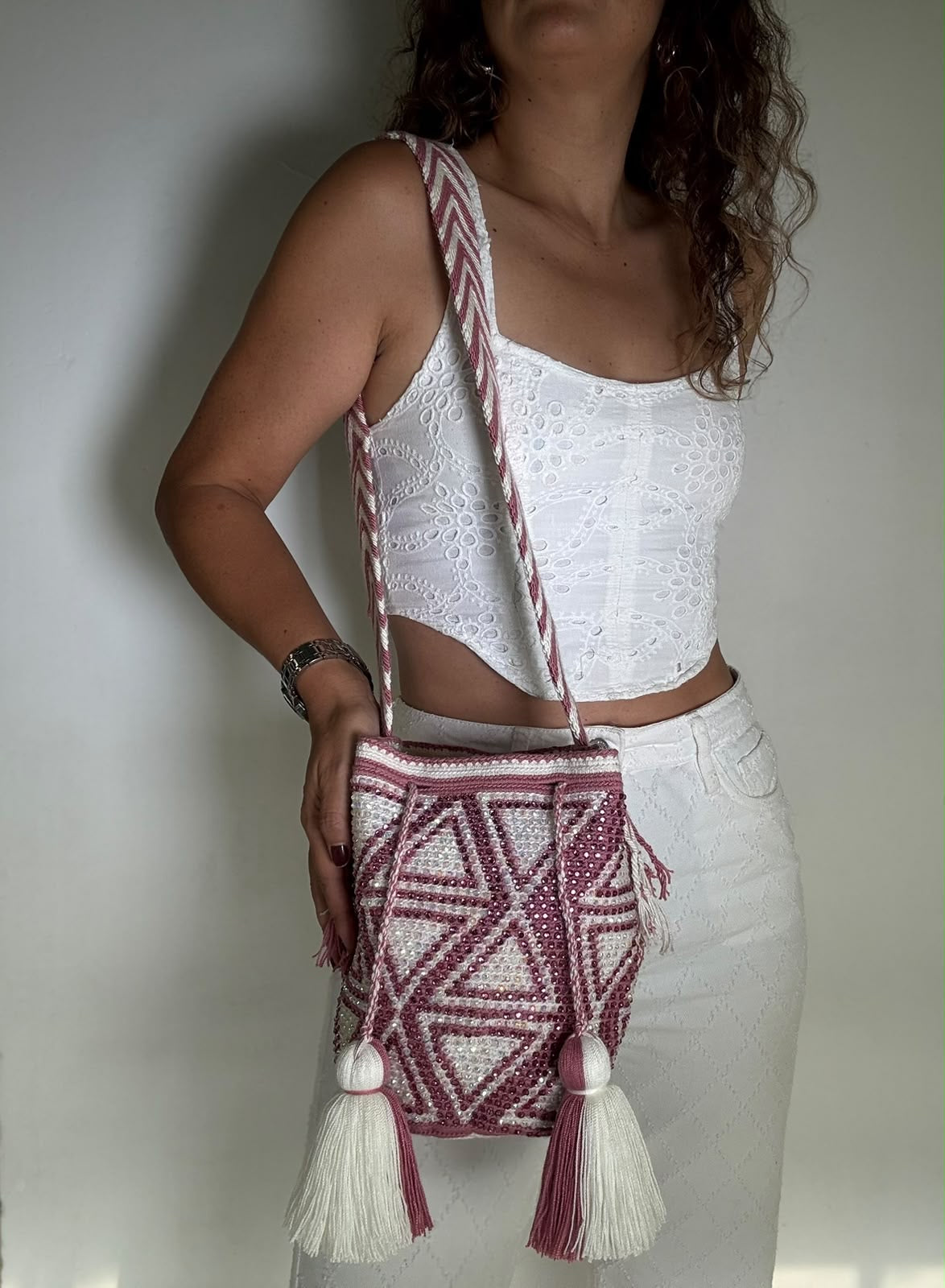 Wayuú Mediana Pedrería 22 x 21