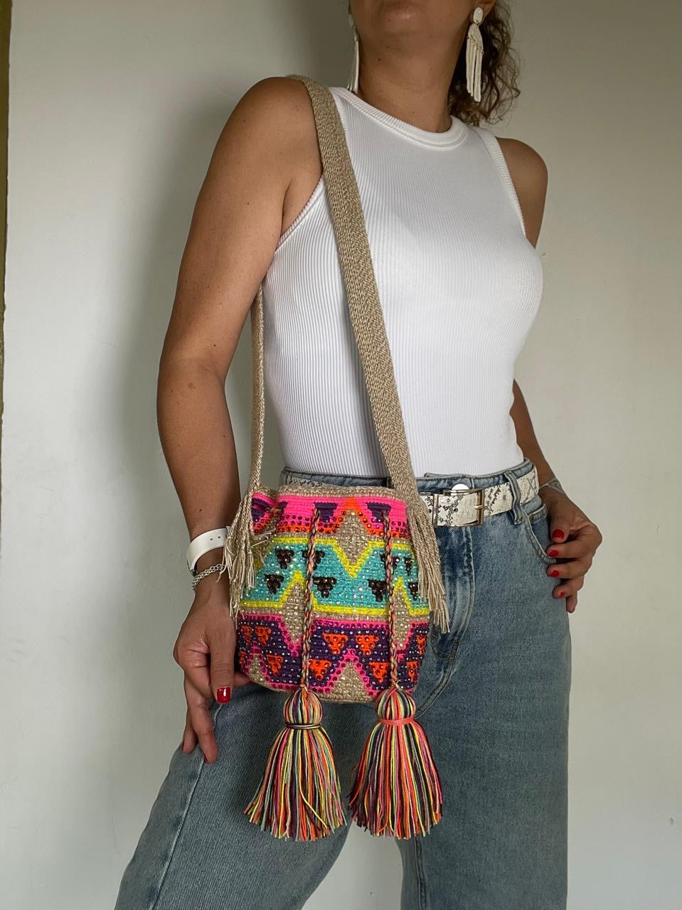 Wayuú Mini Pedrería 17x18