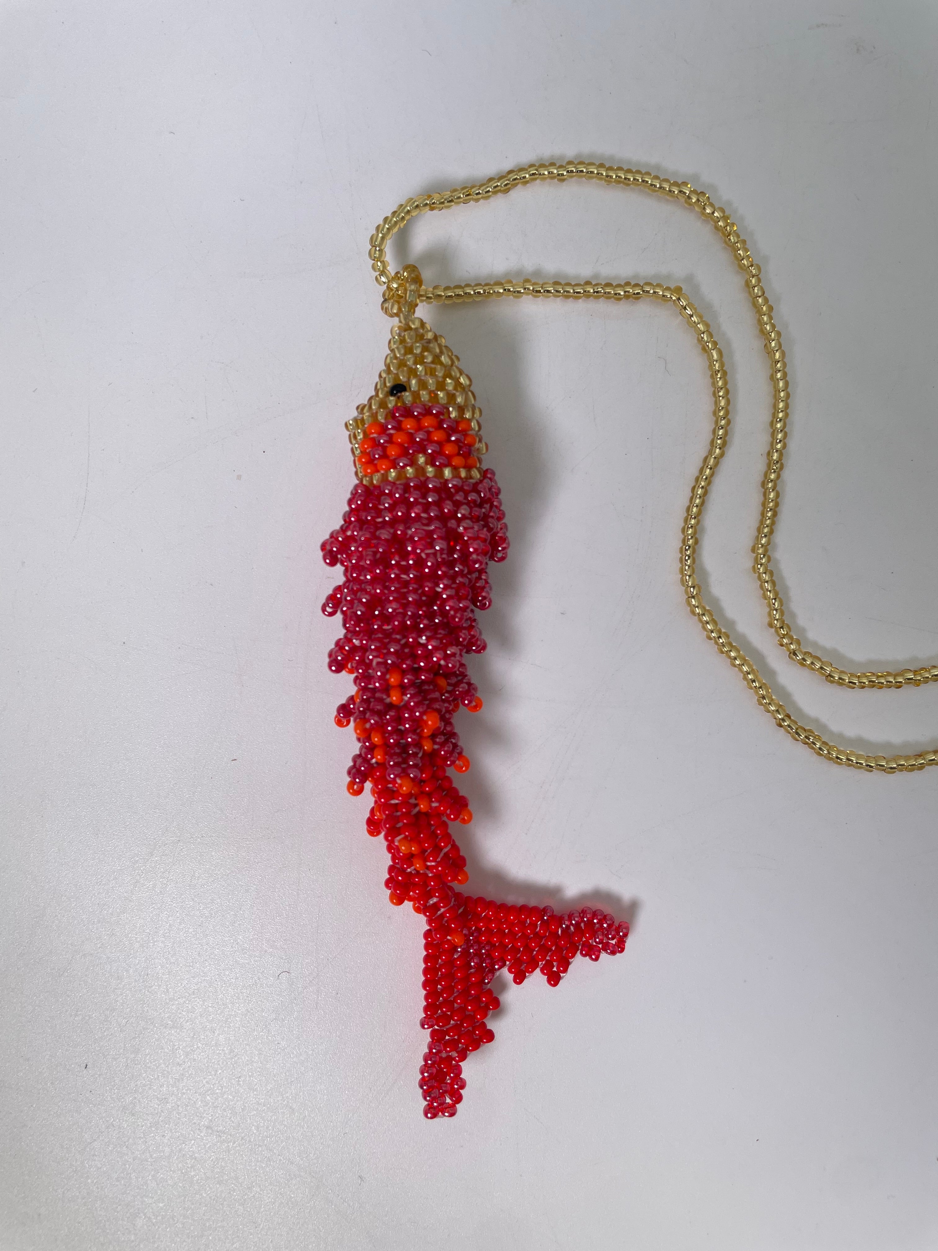 Collar Pez Macondo Mostacilla