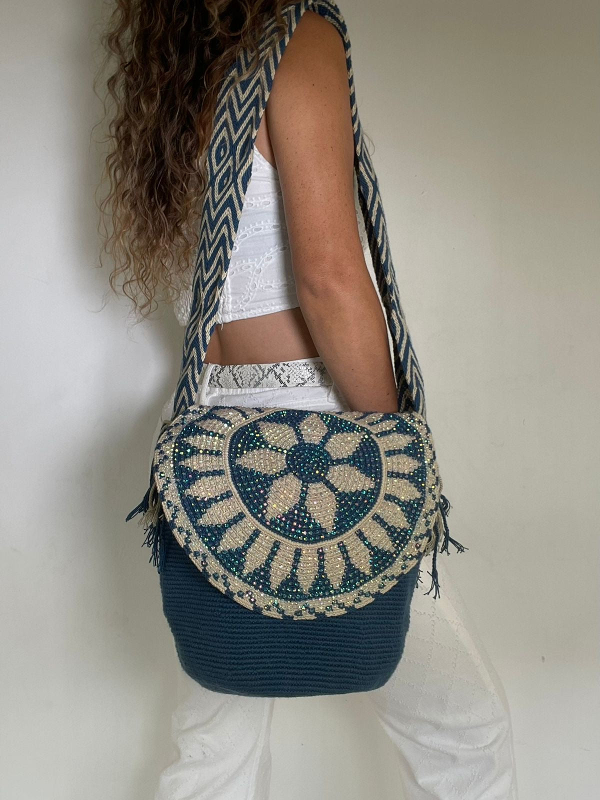 Wayuu Tapa Pedrería 29 x 29