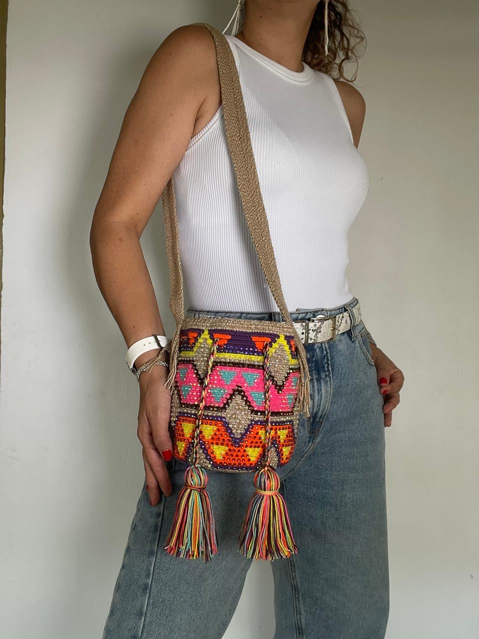 Wayuú Mini Pedrería 17x18
