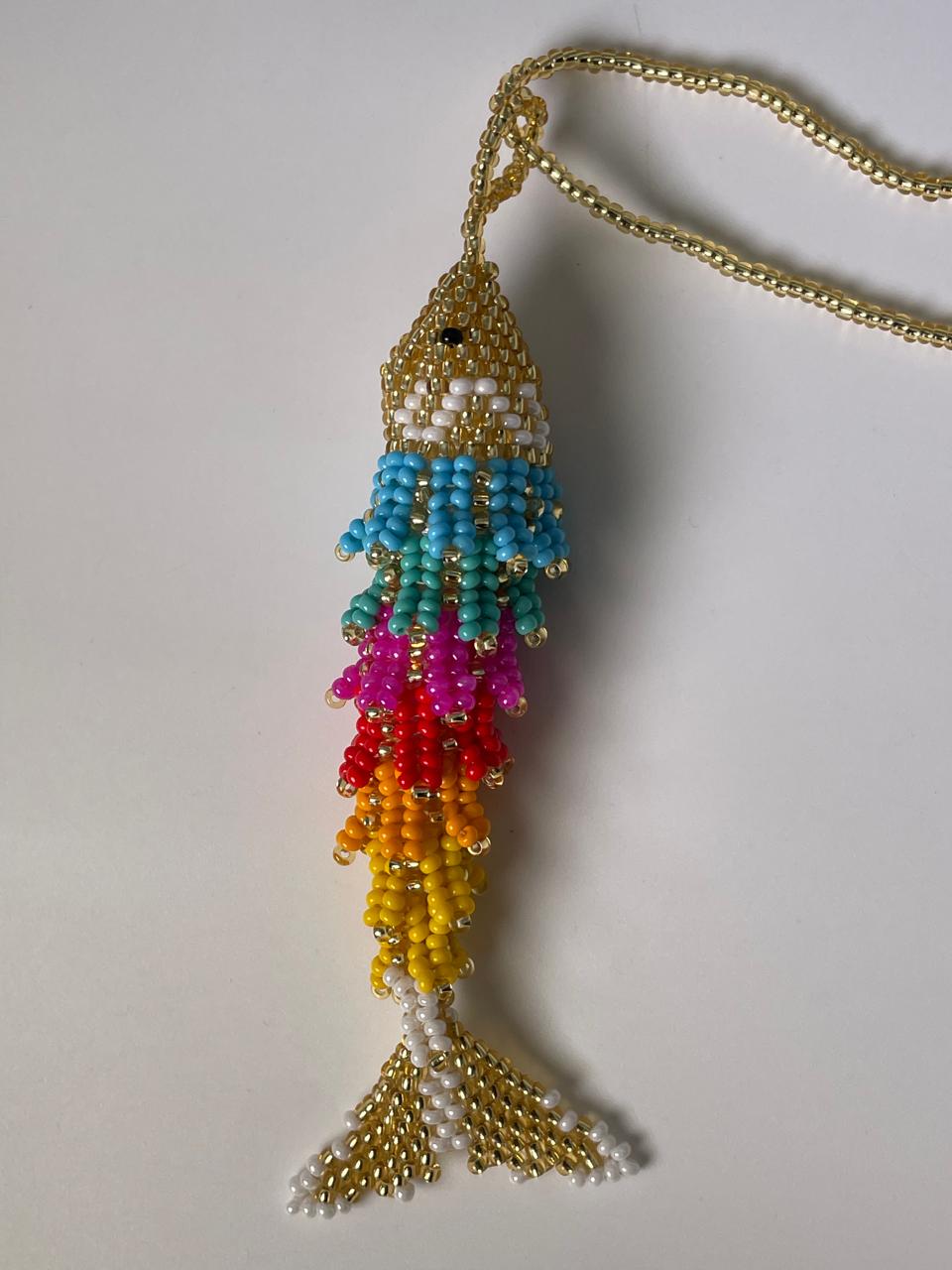 Collar Pez Macondo Mostacilla