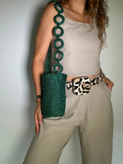 Silk Cord with Chain Loop 22 x 21