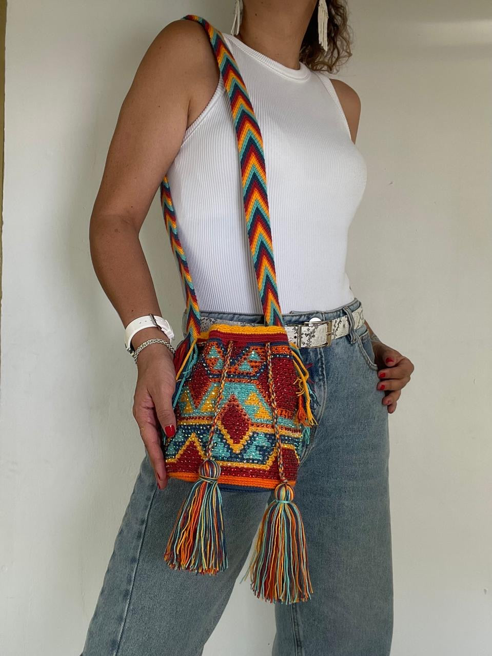 Wayuú Mini Pedrería 17x18