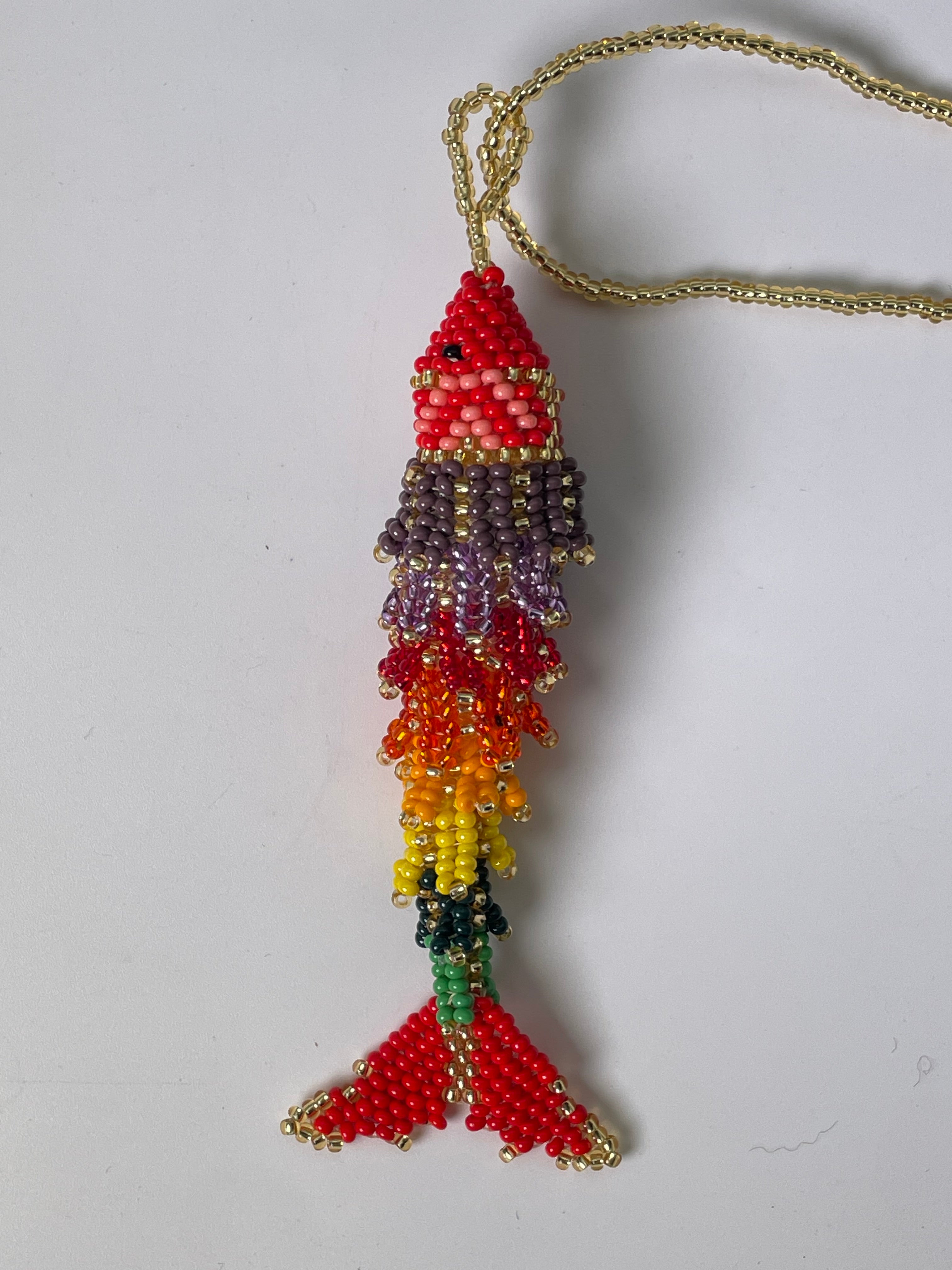 Collar Pez Macondo Mostacilla