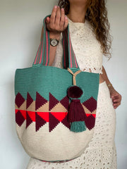 Premium Wayuu Backpack 40 x 35