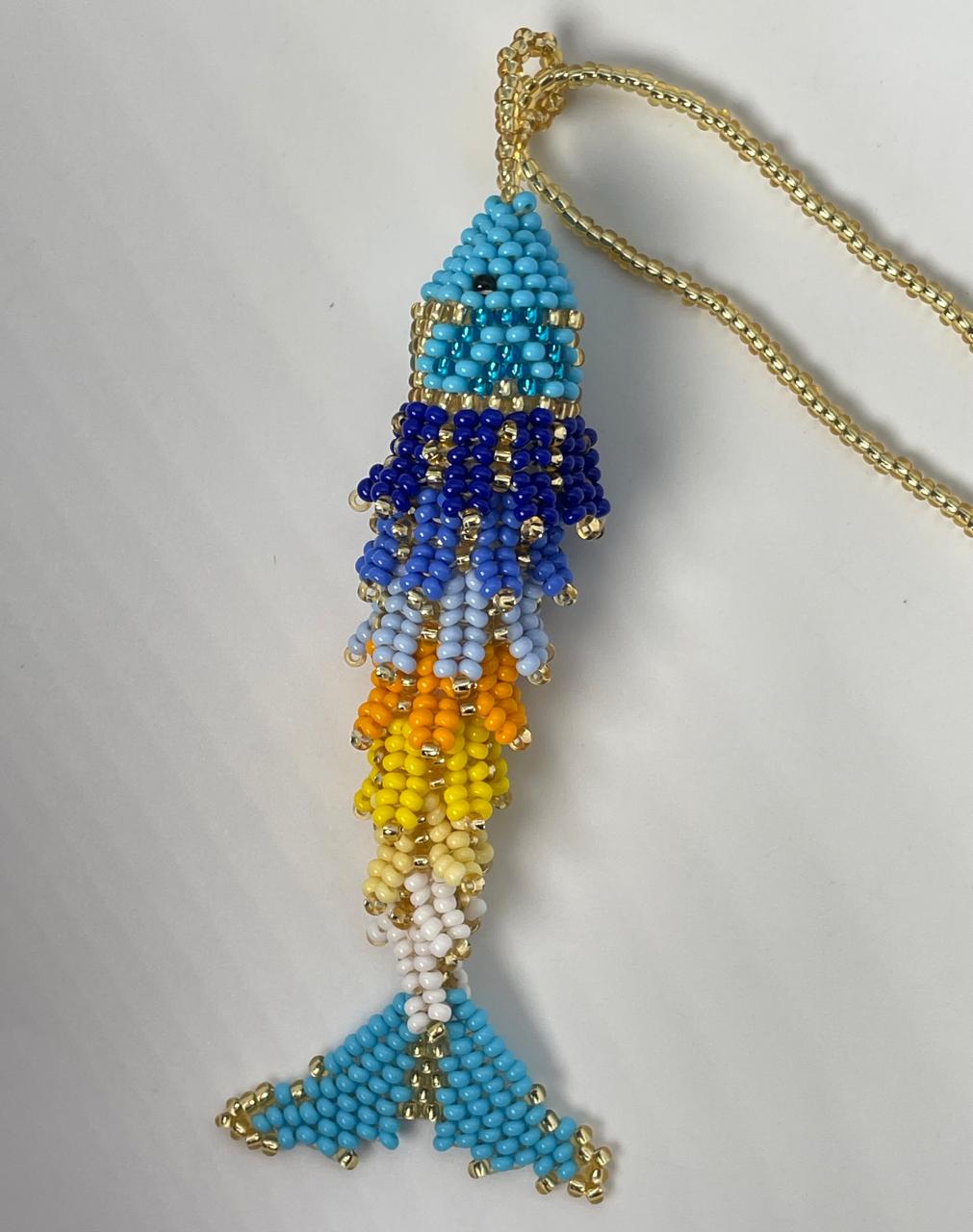 Collar Pez Macondo Mostacilla