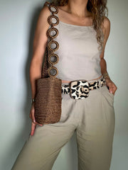 Silk Cord with Chain Loop 22 x 21