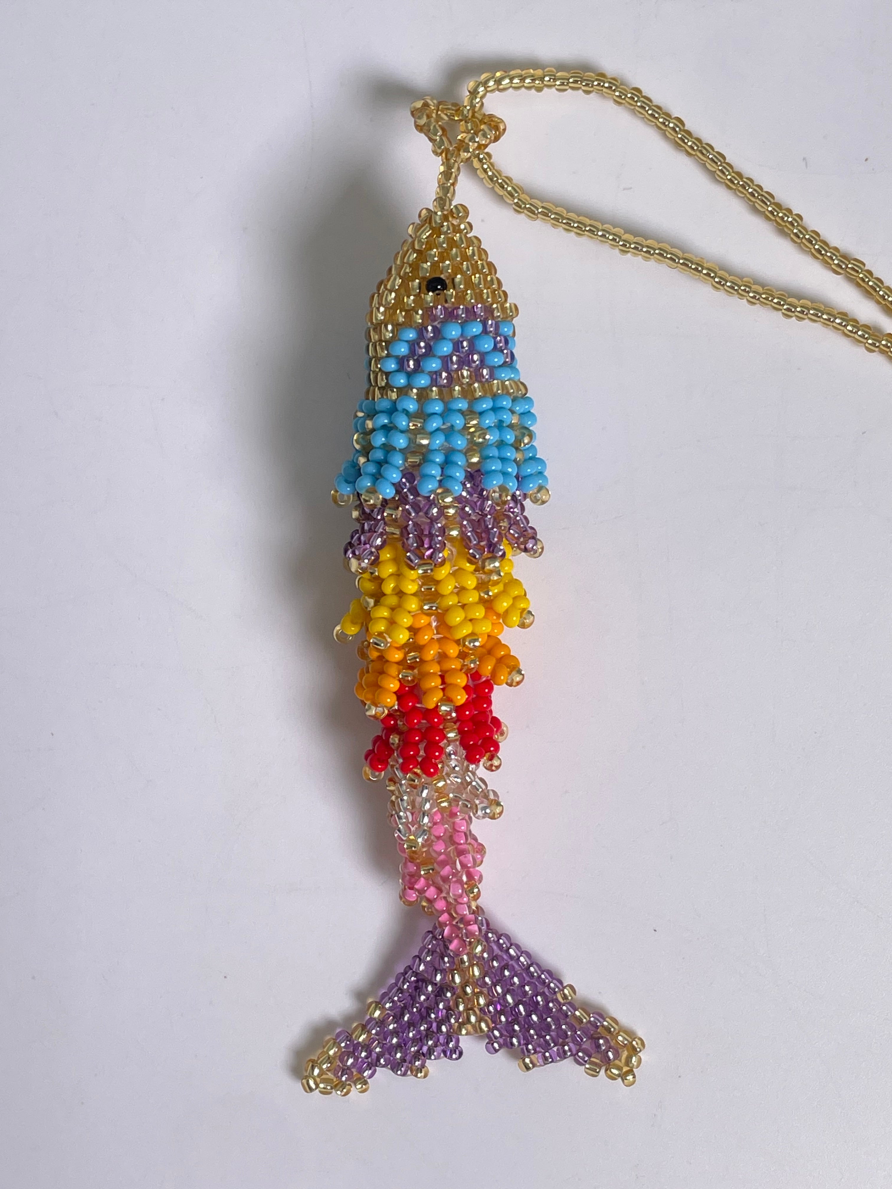 Collar Pez Macondo Mostacilla