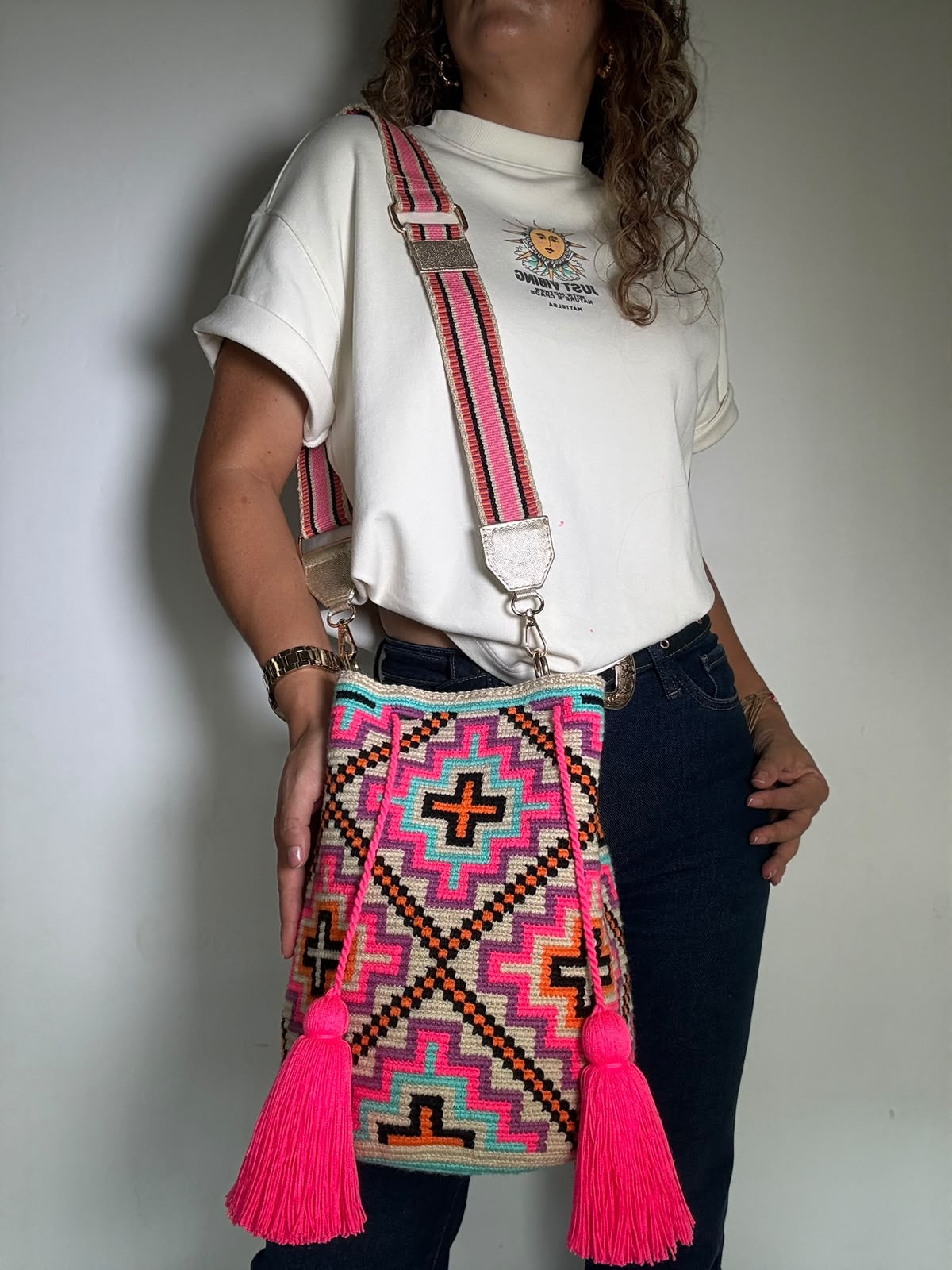 Mochila Grande Gaza Ajustable 29 x 29