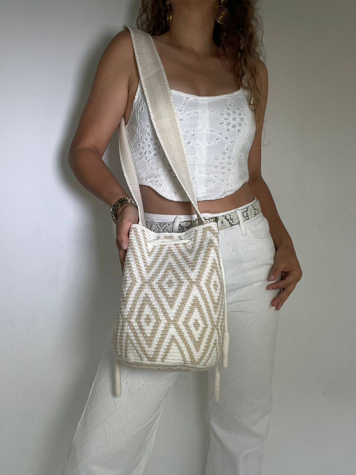 Wayuu Design Large Side Cord 29 x 29