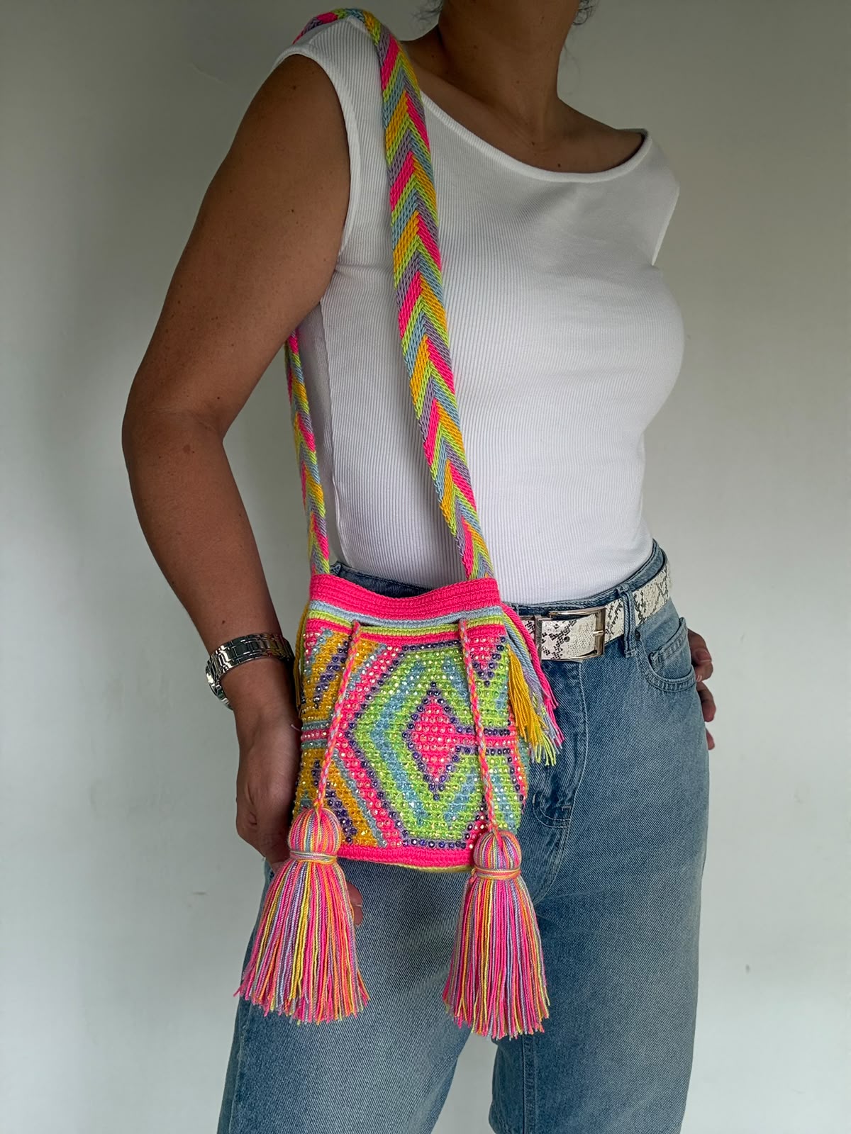Wayuú Mini Pedrería 17x18