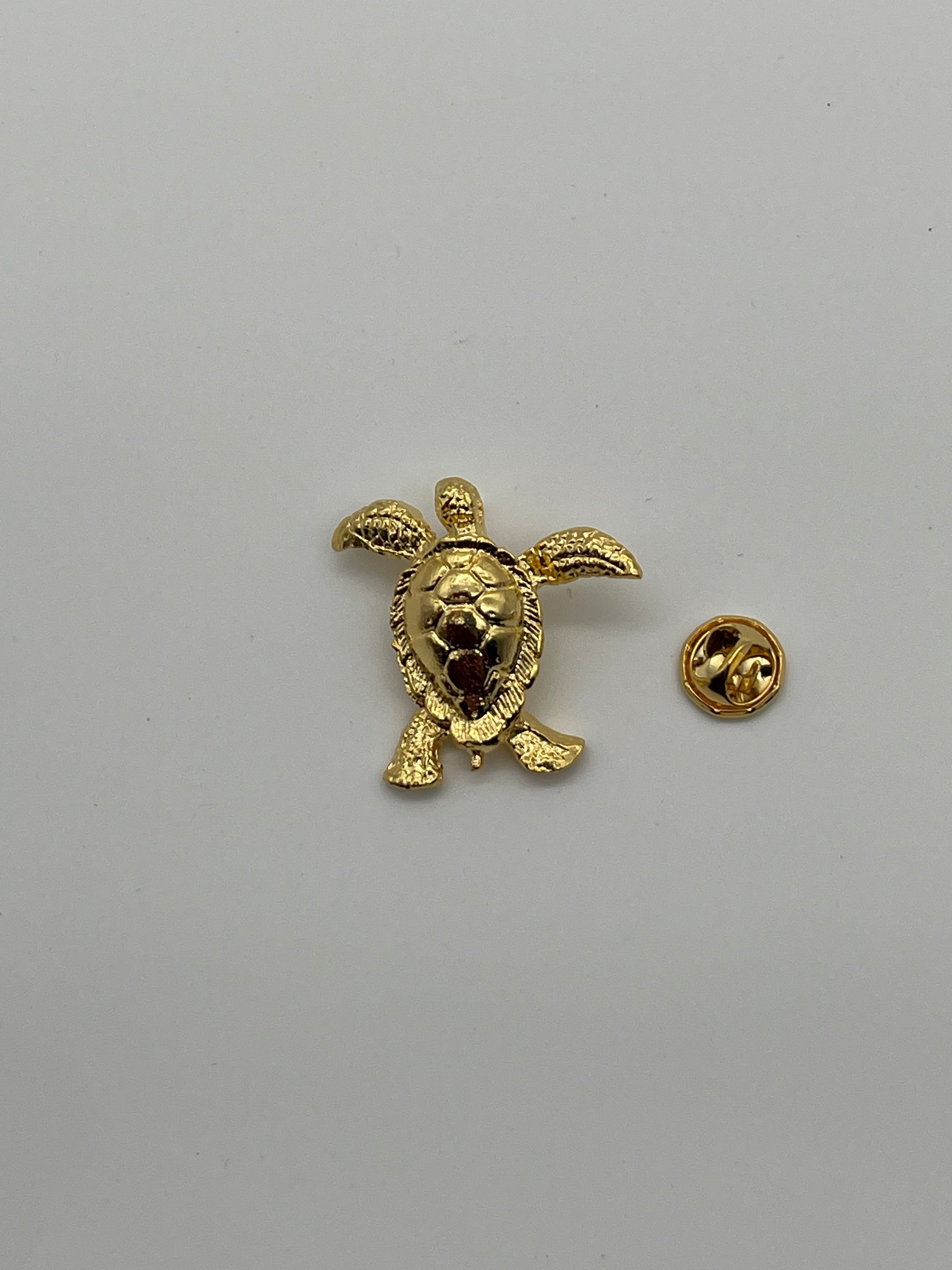 Prendedores  en Bronce con Baño de Oro