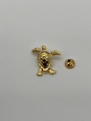 Prendedores  en Bronce con Baño de Oro