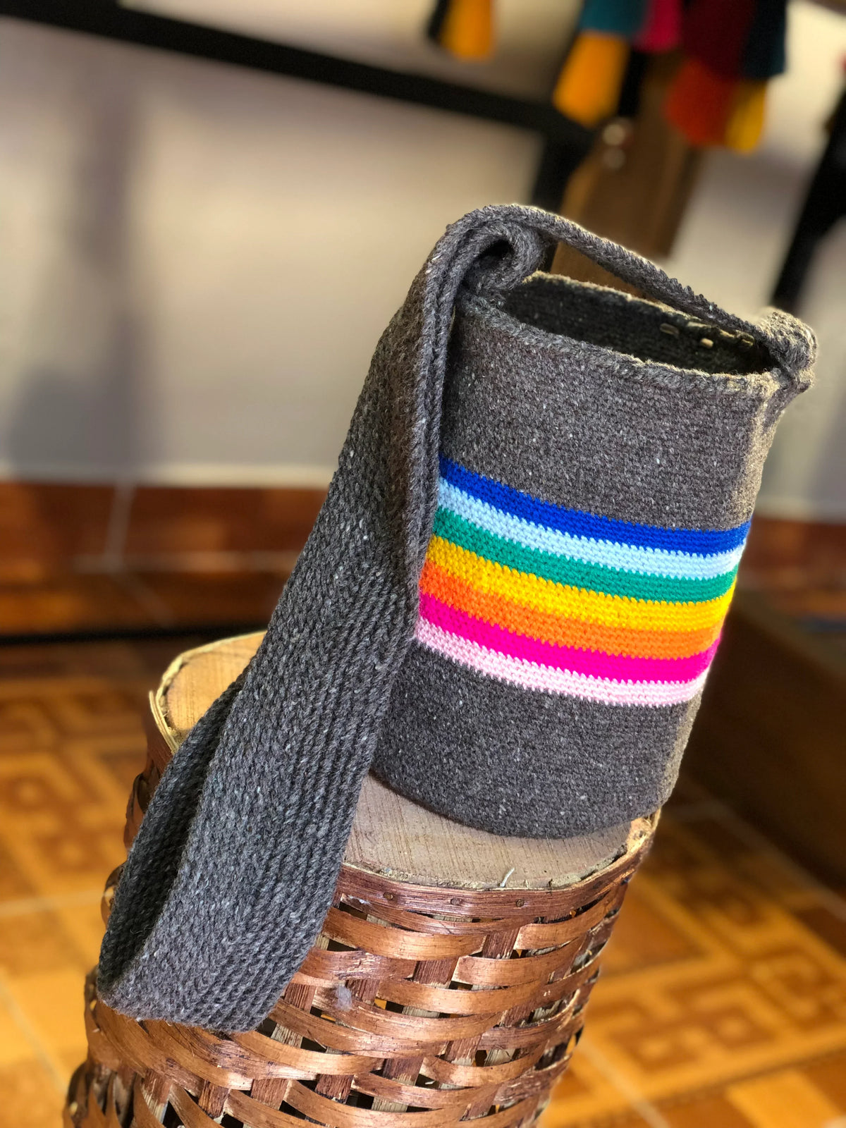 Small Rainbow Backpack 22 x 18