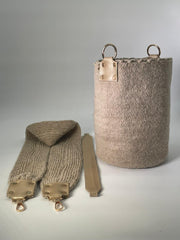 Arhuaca Mediana Premium Cuero 26x28